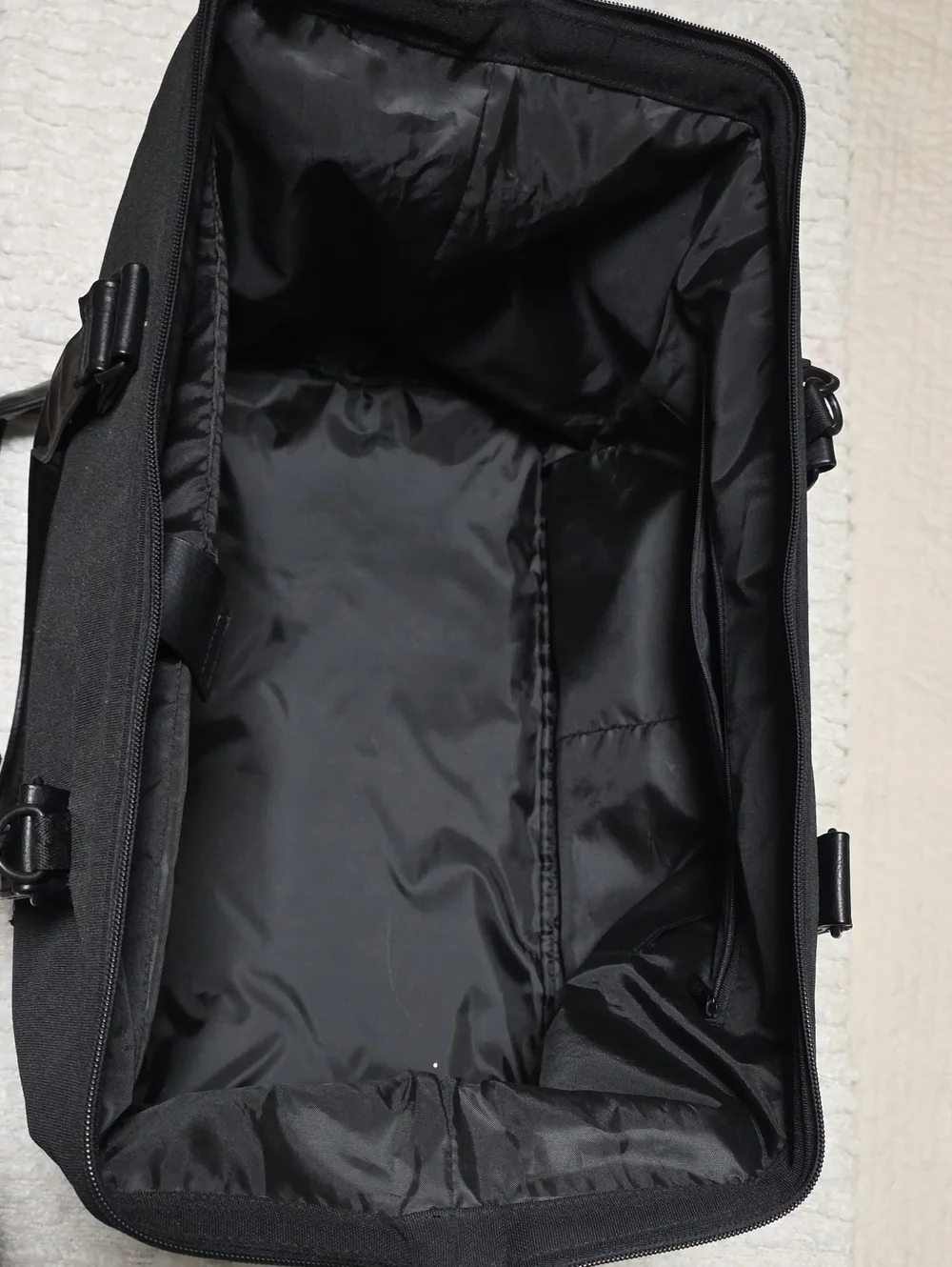 BEIS Black Weekender Bag